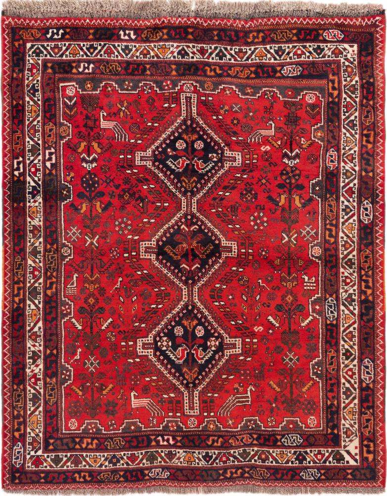 Persian rug Shiraz 199x159 199x159, Persian rug Hand-knotted