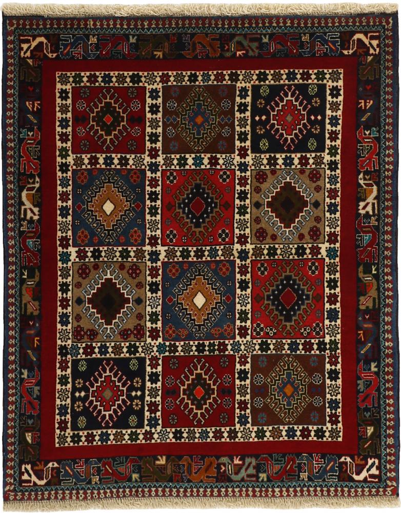 Perzsa szőnyeg Yalameh 135x103 135x103, Perzsa szőnyeg Kézzel csomózva