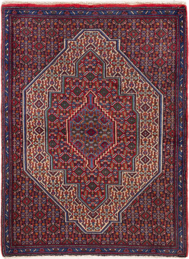 Persian Rug Senneh Old 96x70 96x70, Persian Rug Knotted by hand