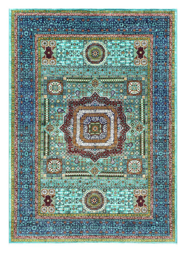 Afghan rug Mamluk 240x176 240x176, Persian Rug Knotted by hand