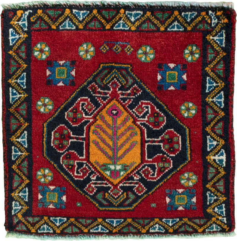 Persian Rug Shiraz 54x54 54x54, Persian Rug Knotted by hand