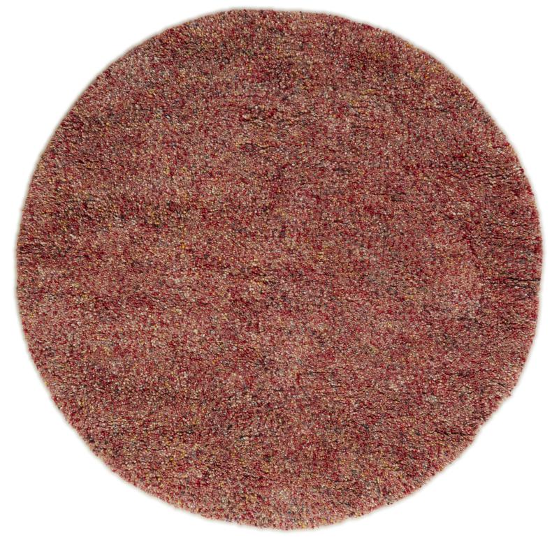 Tappeto indiano Berber Coral 151x149 151x149, Tappeto persiano Annodato a mano