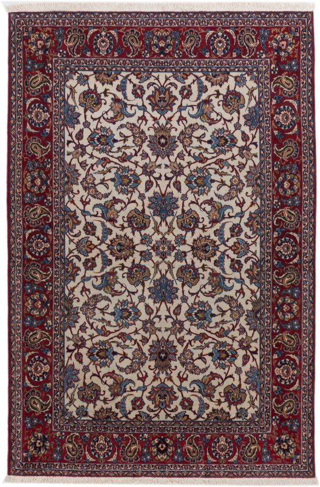 Persian Rug Isfahan 220x143 220x143, Persian Rug Knotted by hand