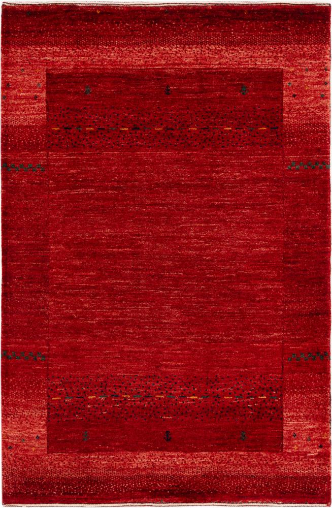 Tapis persan Persan Gabbeh Loribaft Essence 119x82 119x82, Tapis persan Noué à la main