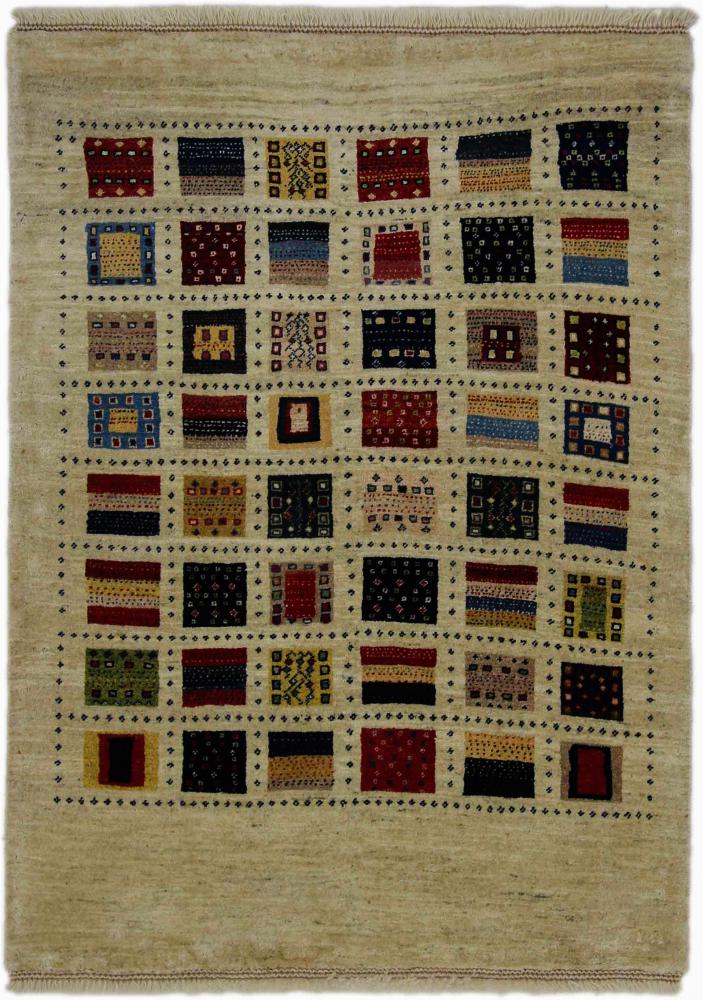 Persisk tæppe Persisk Gabbeh 140x104 140x104, Persisk tæppe Knyttet i hånden