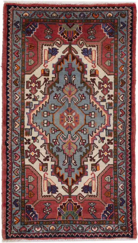 Perzisch tapijt Hamadan 111x64 111x64, Perzisch tapijt Handgeknoopte
