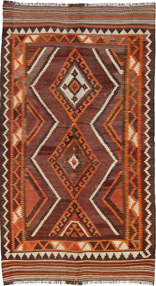 Perzsa szőnyeg Kilim Fars Ghashghai 8'0"x4'4" 8'0"x4'4", Perzsa szőnyeg szőttesek