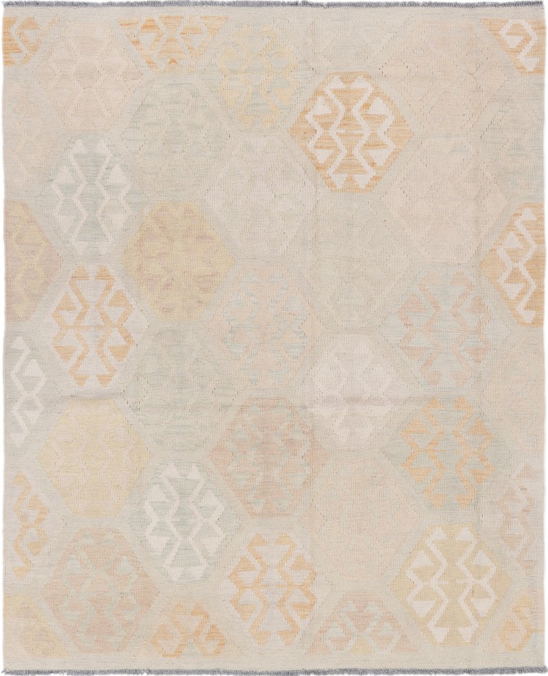 Tapete afegão Kilim Afegão 182x151 182x151, Tapete persa Tecido à mão