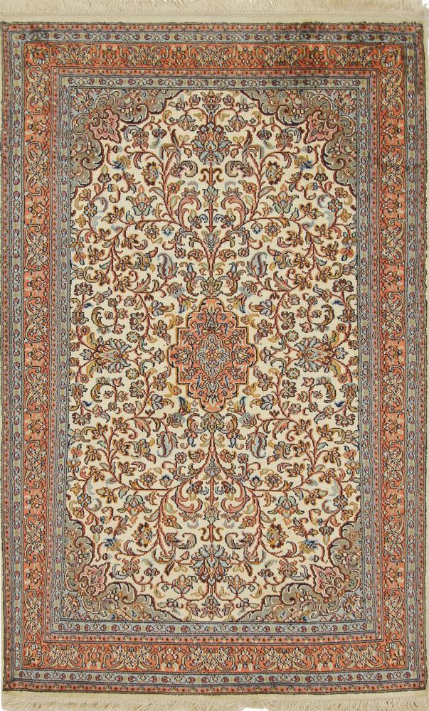 Tapete indiano Kashmir Seda 155x96 155x96, Tapete persa Atado à mão