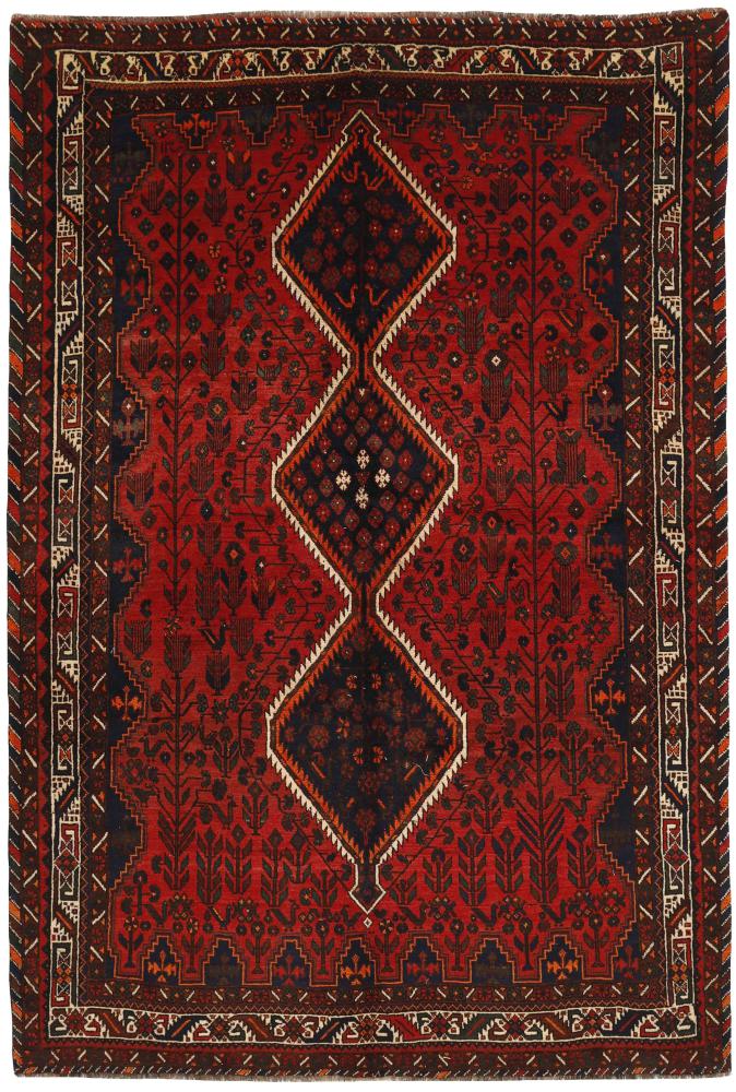 Persian Rug Shiraz 303x203 303x203, Persian Rug Knotted by hand