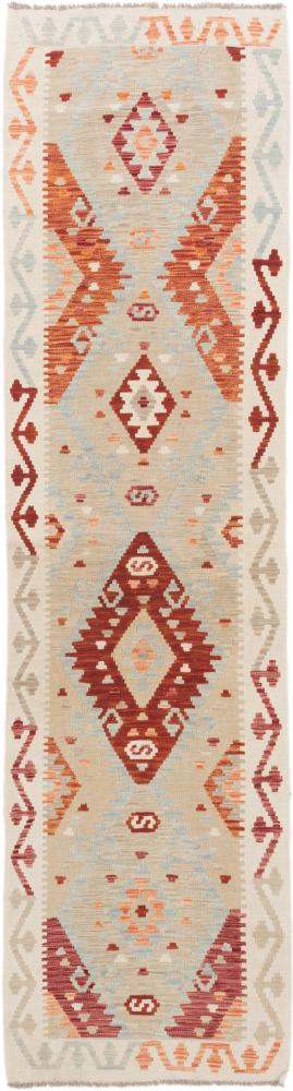 Tapete afegão Kilim Afegão 298x78 298x78, Tapete persa Tecido à mão