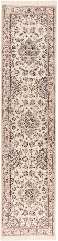 Persian Rug Nain 9La 11'2"x2'7" 11'2"x2'7", Persian Rug Knotted by hand