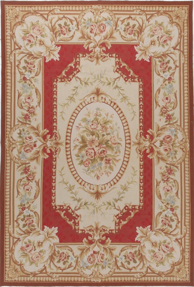 Kinesisk tæppe Kelim Aubusson 306x197 306x197, Persisk tæppe Håndvævet