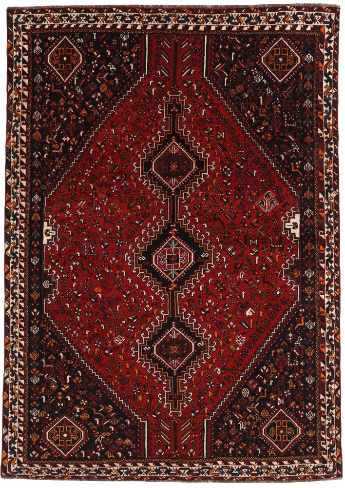 Perserteppich Shiraz 10'5"x7'6" 10'5"x7'6", Perserteppich Handgeknüpft