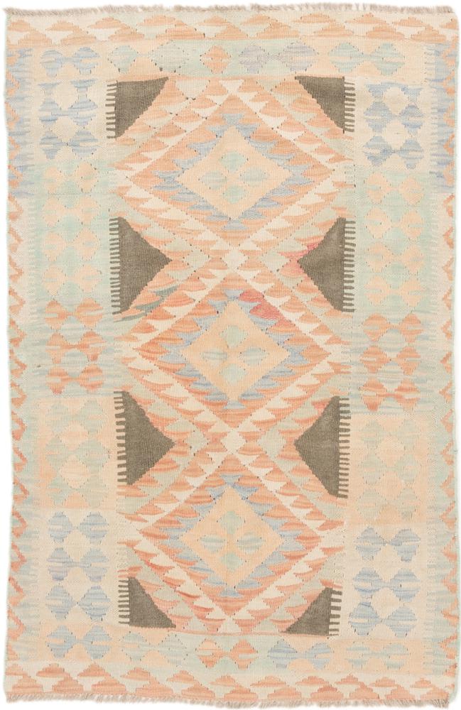 Tapete afegão Kilim Afegão 136x88 136x88, Tapete persa Tecido à mão