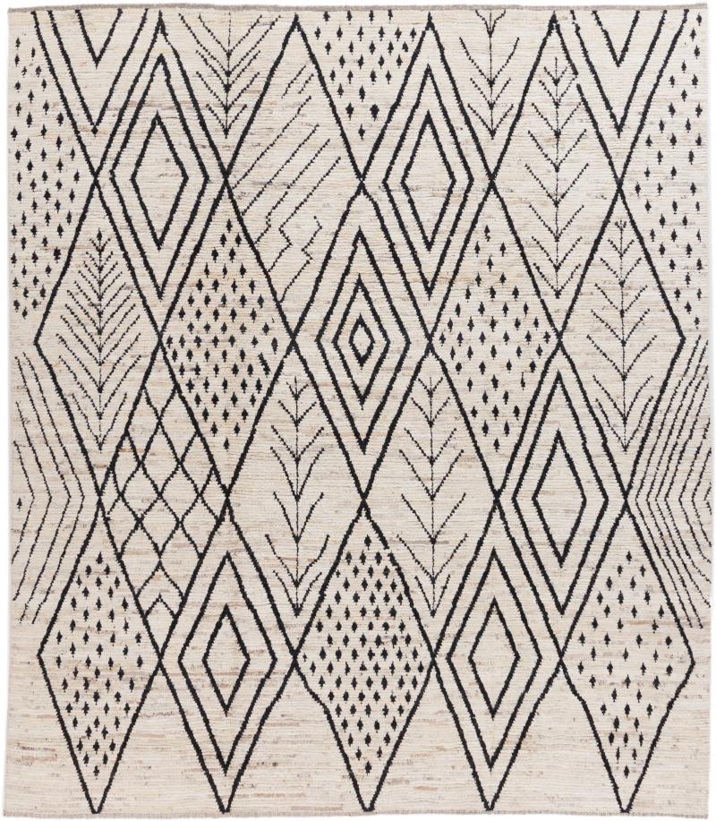 Covor afgan Berber Design 298x259 298x259, Covor persan Lucrate de mână