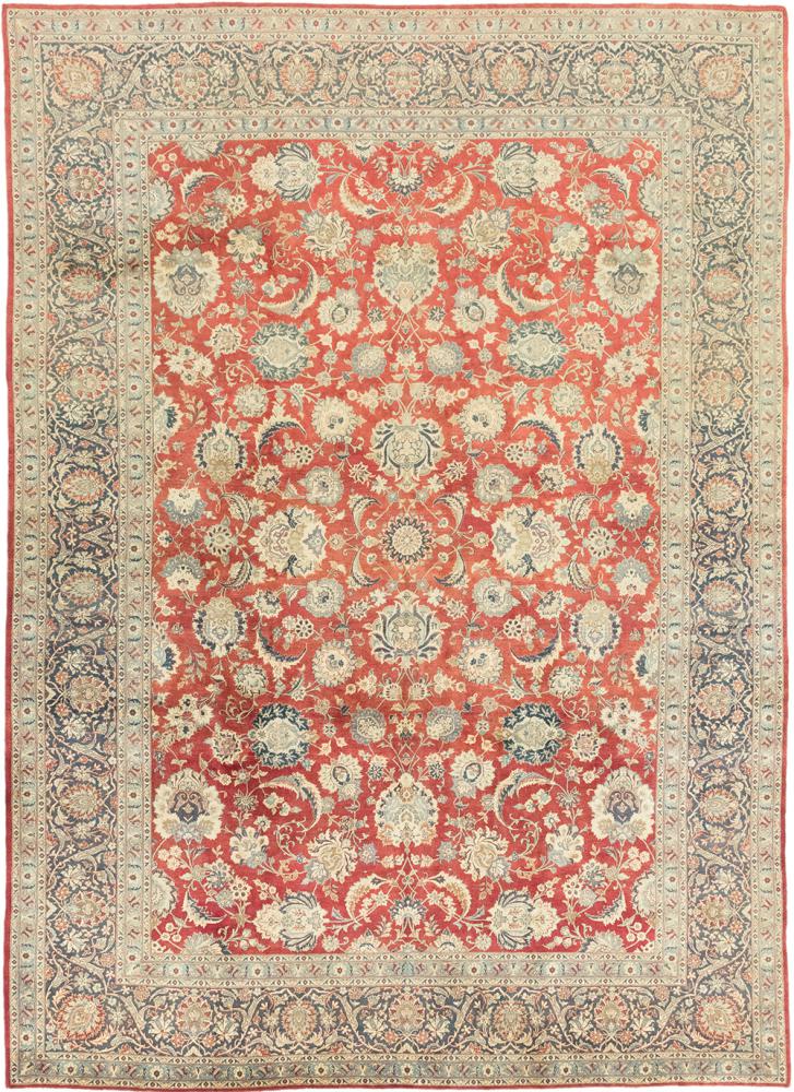 Alfombra persa Keshan Semi Antiguo 421x304 421x304, Alfombra persa Anudado a mano