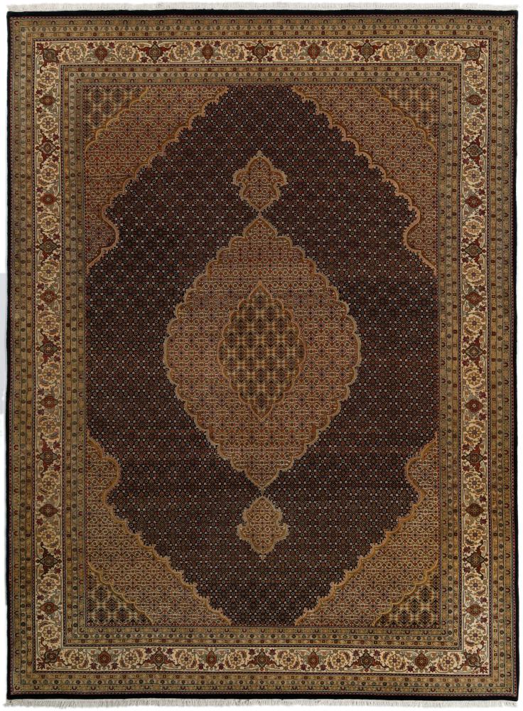 Ινδικό χαλί Indo Tabriz 350x251 350x251, Περσικό χαλί Οι κόμποι έγιναν με το χέρι
