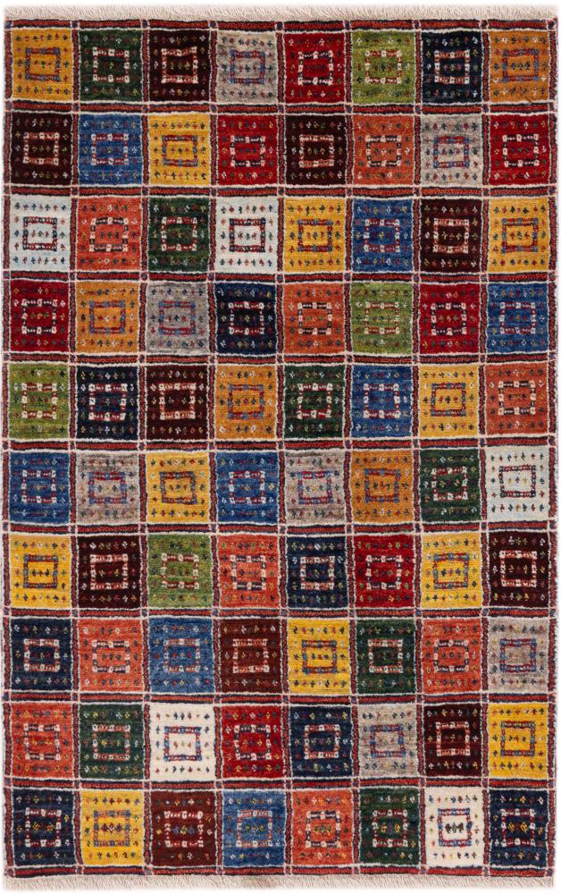 Persialainen matto Persia Gabbeh Loribaft Nowbaft 137x86 137x86, Persialainen matto Solmittu käsin