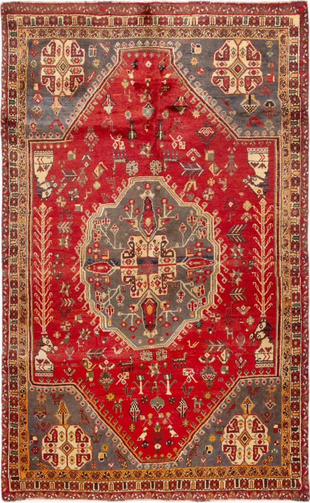 Περσικό χαλί Ghashghai 245x150 245x150, Περσικό χαλί Οι κόμποι έγιναν με το χέρι