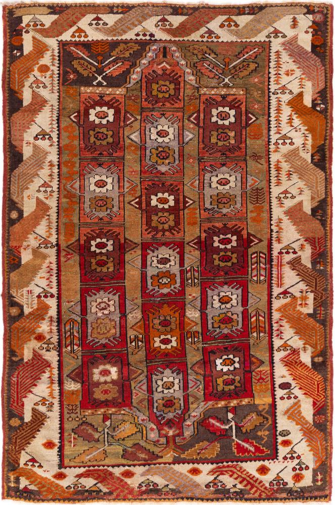  Turkey 5'5"x3'7" 5'5"x3'7", Persian rug Hand-knotted
