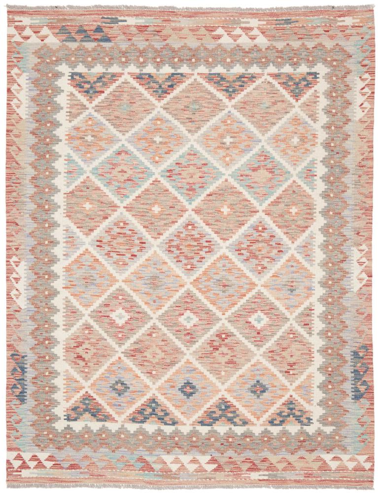 Afghan rug Kilim Afghan 6'6"x5'0" 6'6"x5'0", Persian Rug Woven by hand