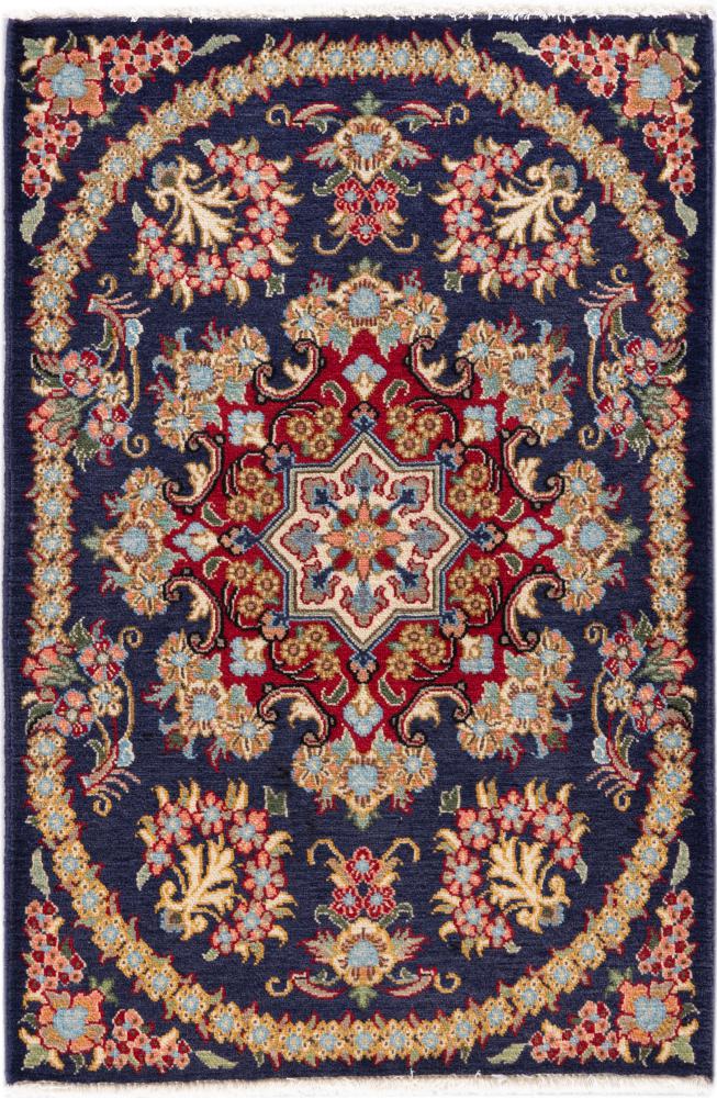 Persisk matta Qum 90x60 90x60, Persisk matta Knuten för hand