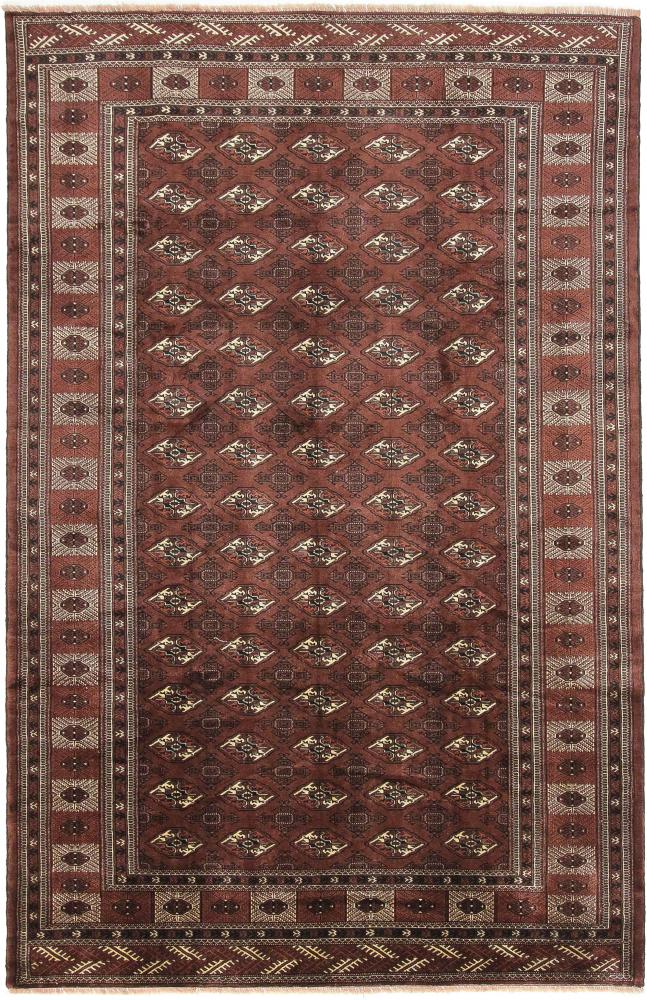 Tappeto persiano Turkaman 387x249 387x249, Tappeto persiano Annodato a mano