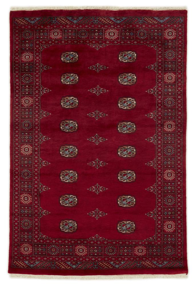 Pakistansk matta Pakistan Buchara 3ply 206x135 206x135, Persisk matta Knuten för hand