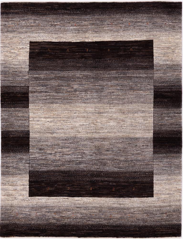 Tapis persan Persan Gabbeh Loribaft Essence 193x150 193x150, Tapis persan Noué à la main