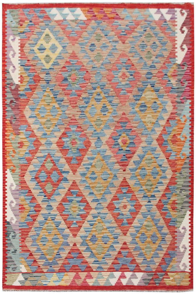 Afgán szőnyeg Kilim Afgán 191x127 191x127, Perzsa szőnyeg szőttesek