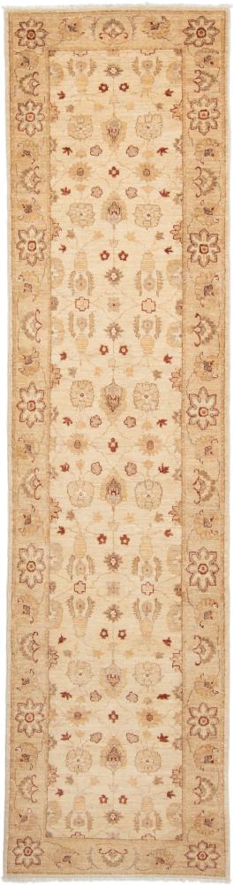 Pakistanischer Teppich Ziegler Farahan 10'5"x2'8" 10'5"x2'8", Perserteppich Handgeknüpft