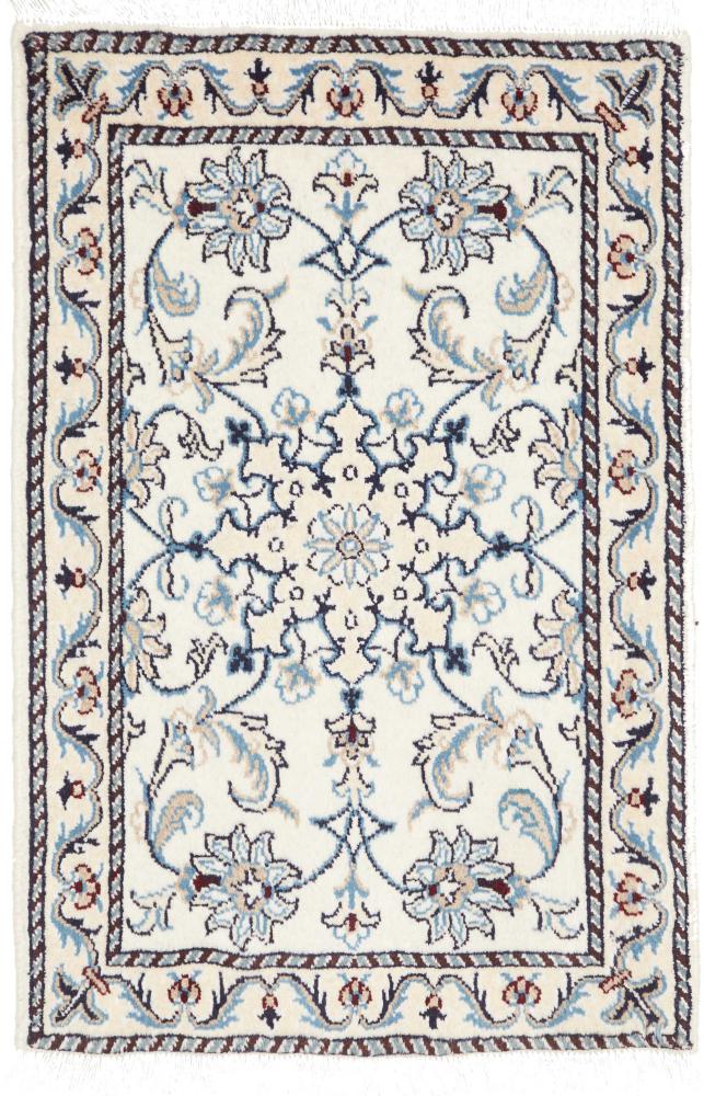 Tapis persan Naïn 91x61 91x61, Tapis persan Noué à la main