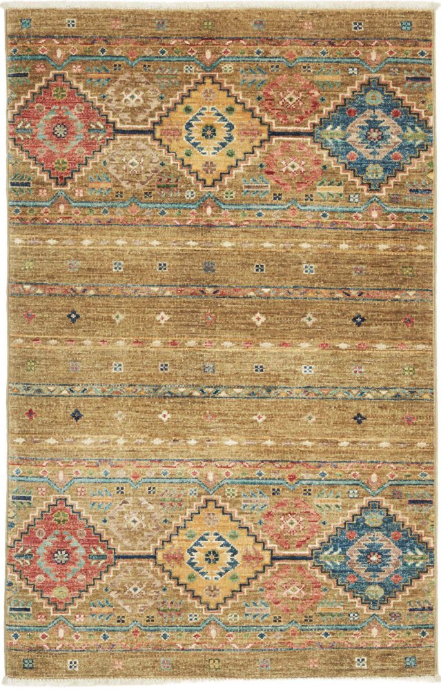Πακιστανικό χαλί Arijana Shaal 123x80 123x80, Περσικό χαλί Χειροποίητο με κόμπους