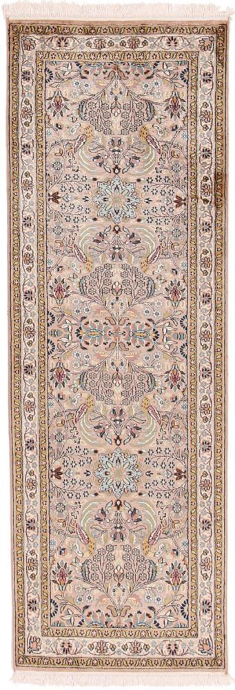 Tappeto indiano Cachemire di Seta 186x61 186x61, Tappeto persiano Annodato a mano
