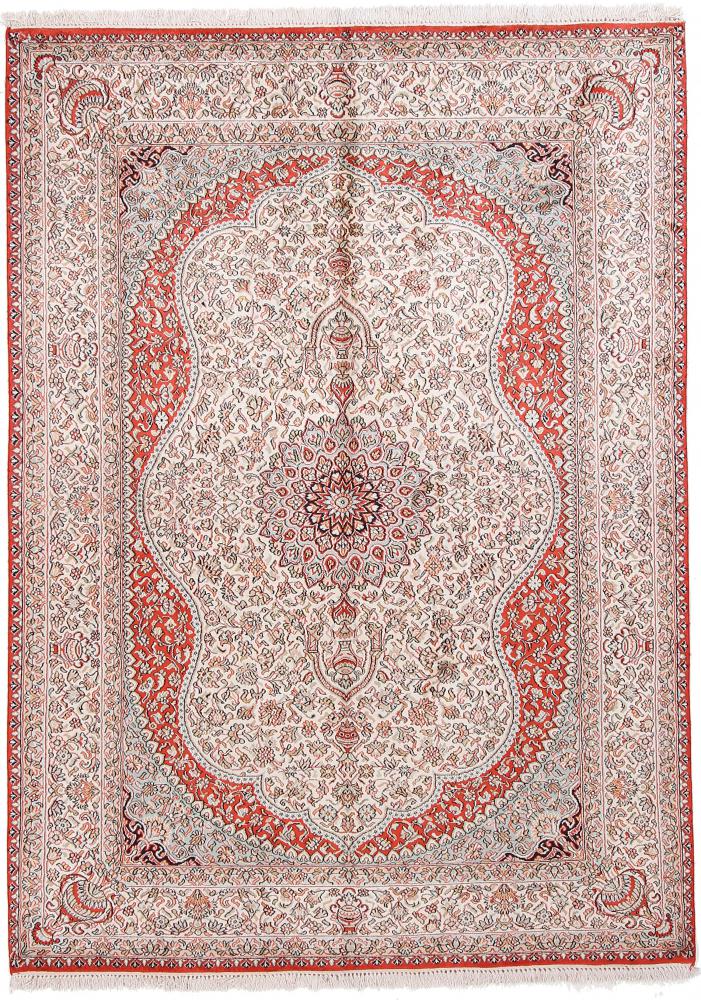 Tapete indiano Kashmir Seda 217x158 217x158, Tapete persa Atado à mão