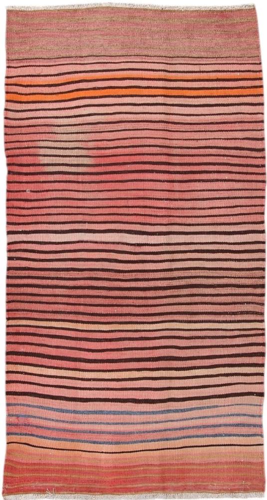 Perserteppich Kelim Fars Antik 7'10"x4'2" 7'10"x4'2", Perserteppich Handgewebt