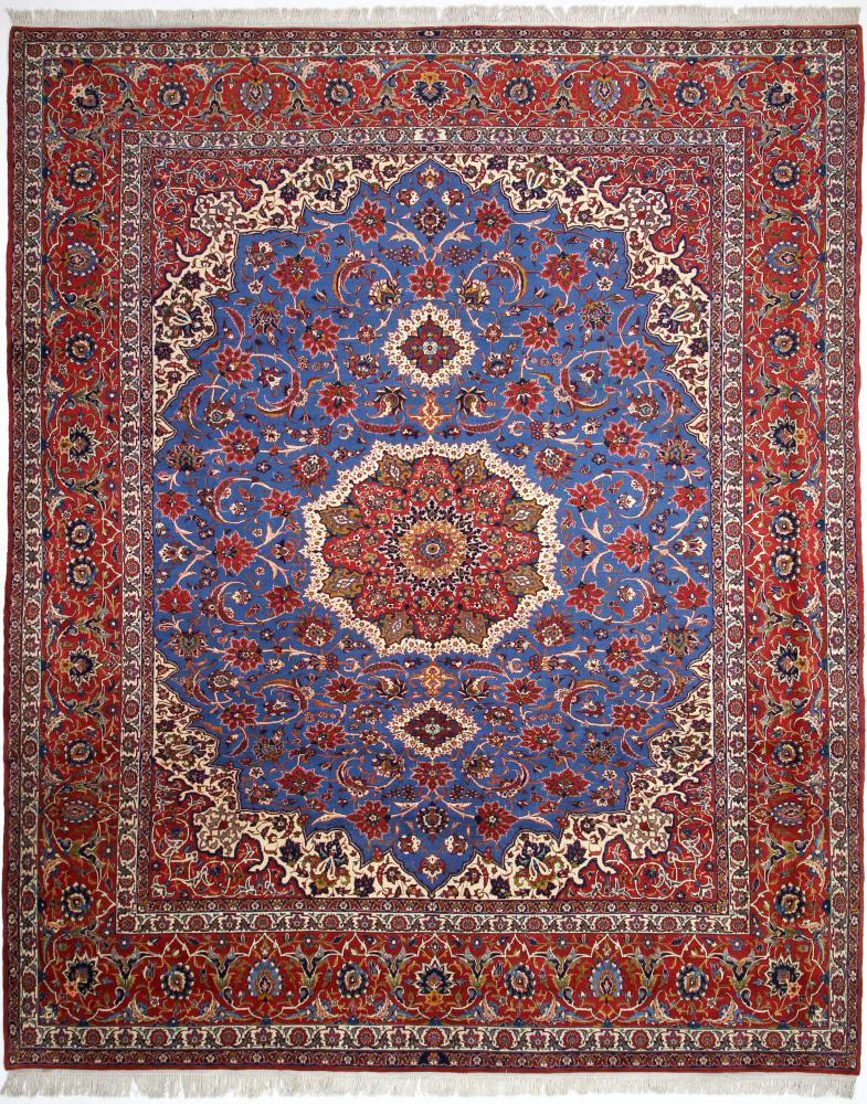 Tapete persa Isfahan Fio de Seda 401x324 401x324, Tapete persa Atado à mão