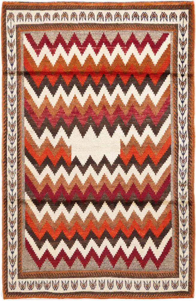 Persian Rug Persian Gabbeh Ghashghai 177x115 177x115, Persian Rug Knotted by hand