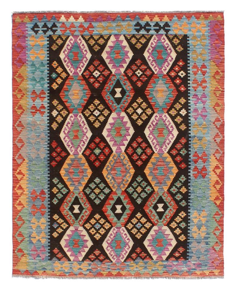 Afghan rug Kilim Afghan 7'9"x5'10" 7'9"x5'10", Persian Rug Woven by hand