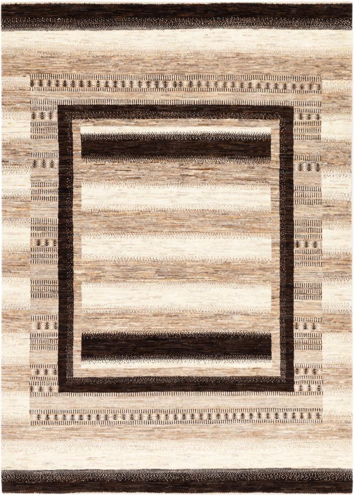 Tapis persan Persan Gabbeh Loribaft Essence 234x167 234x167, Tapis persan Noué à la main