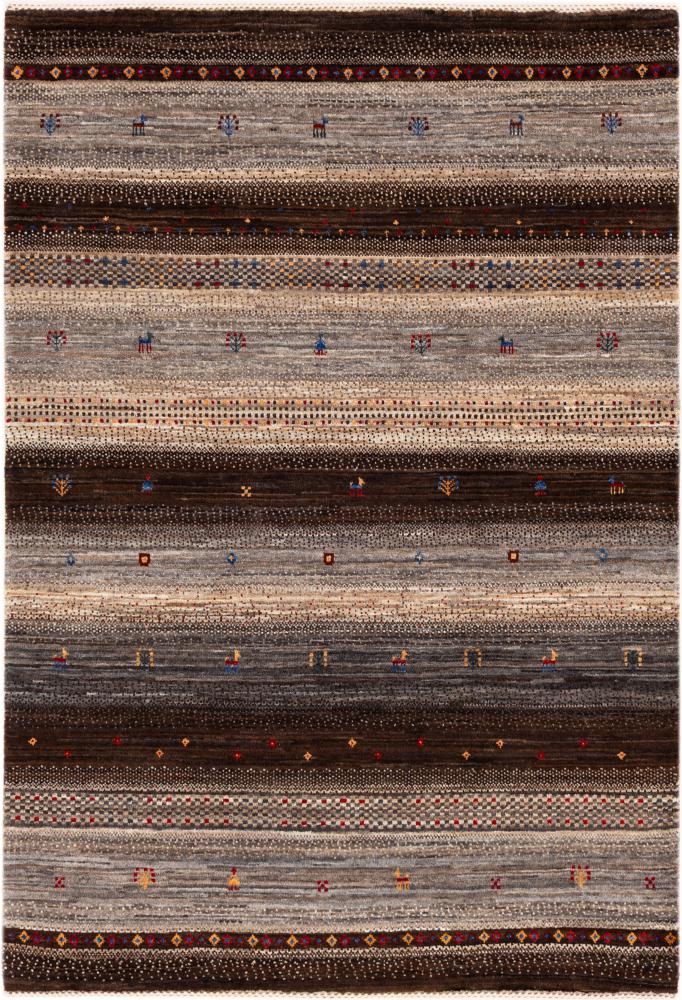 Alfombra persa Persia Gabbeh Loribaft Nowbaft 166x114 166x114, Alfombra persa Anudado a mano