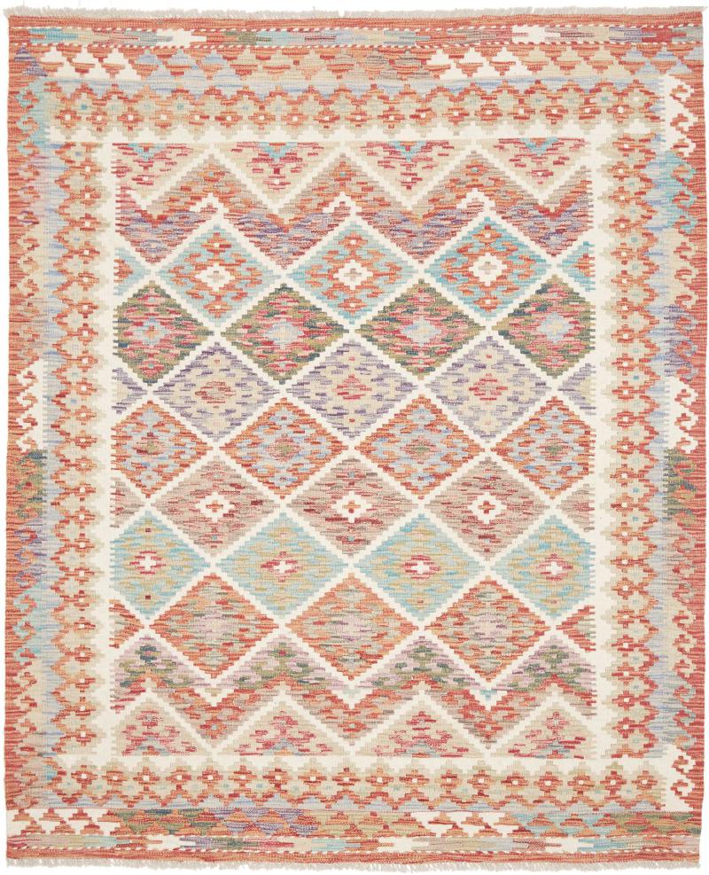 Afghaans tapijt Kilim Afghan 193x160 193x160, Perzisch tapijt Handgeweven
