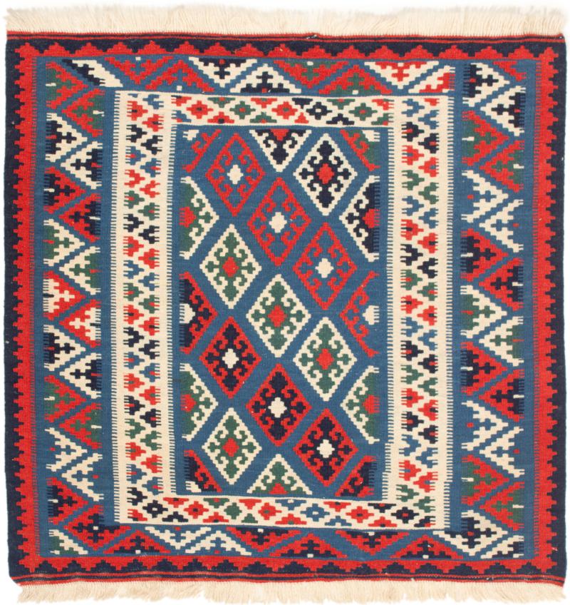 Tapete persa Kilim Fars 108x105 108x105, Tapete persa Tecido à mão