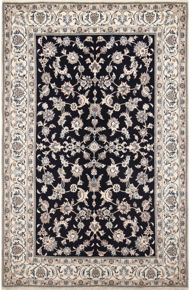 Tapis persan Naïn 311x197 311x197, Tapis persan Noué à la main