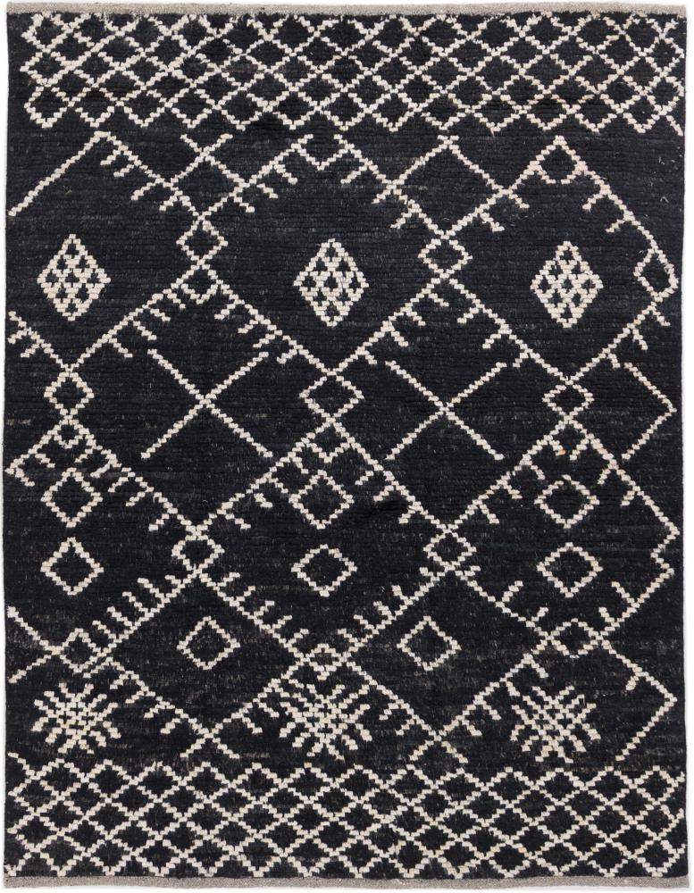 Afghan rug Berber Design 200x156 200x156, Persian Rug Knotted by hand