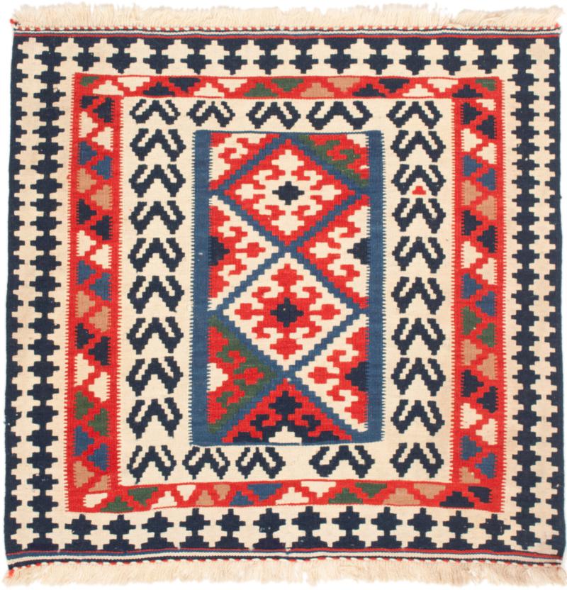 Tapete persa Kilim Fars 103x95 103x95, Tapete persa Tecido à mão