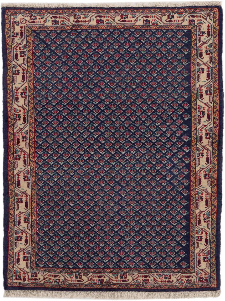 Tapis persan Sarough Mir 132x100 132x100, Tapis persan Noué à la main