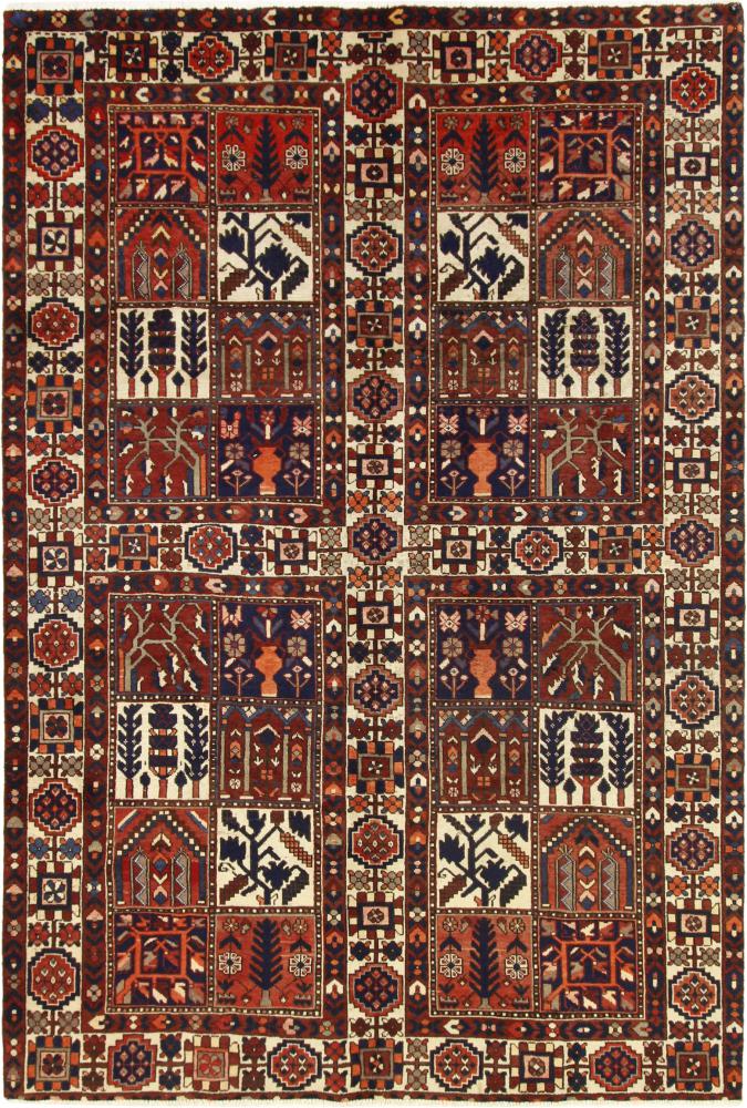Tapis persan Bakhtiar 314x214 314x214, Tapis persan Noué à la main