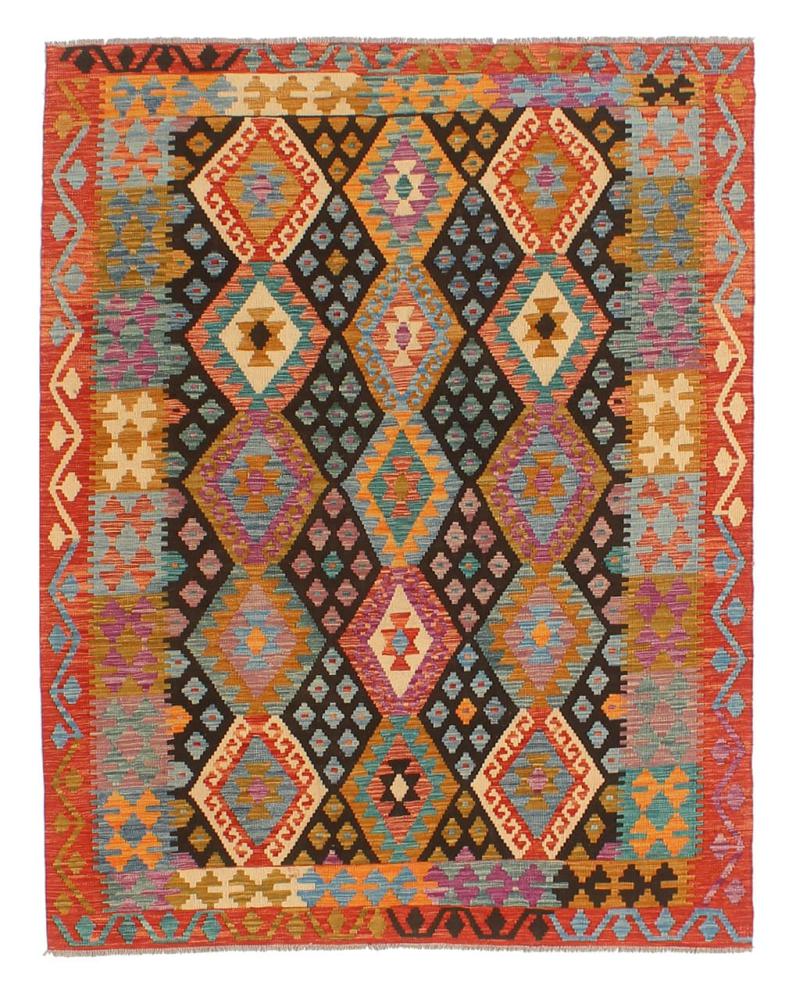 Afghan rug Kilim Afghan 8'3"x5'10" 8'3"x5'10", Persian Rug Woven by hand